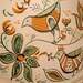 Vintage Primitive Bird Serving Tray