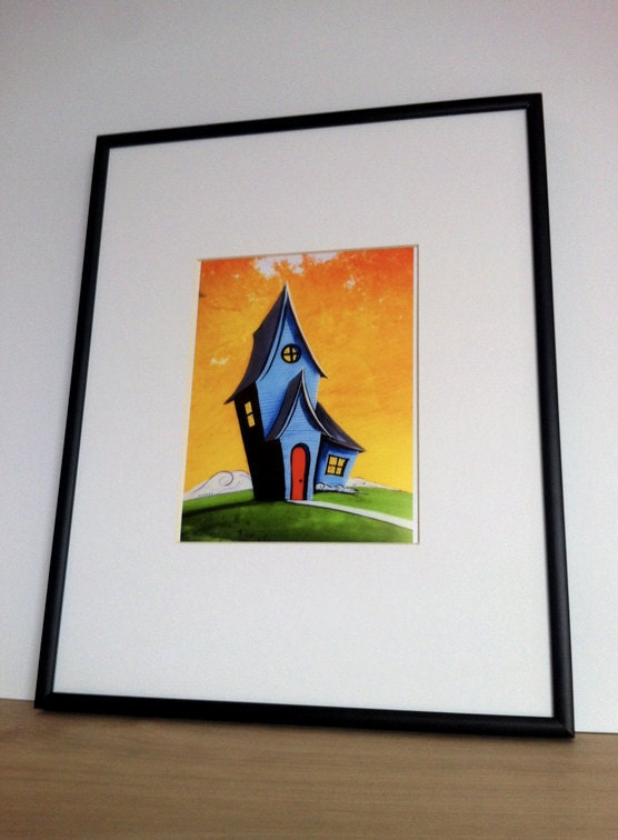 The Burrow (Detail) - 5x7" Giclee Print
