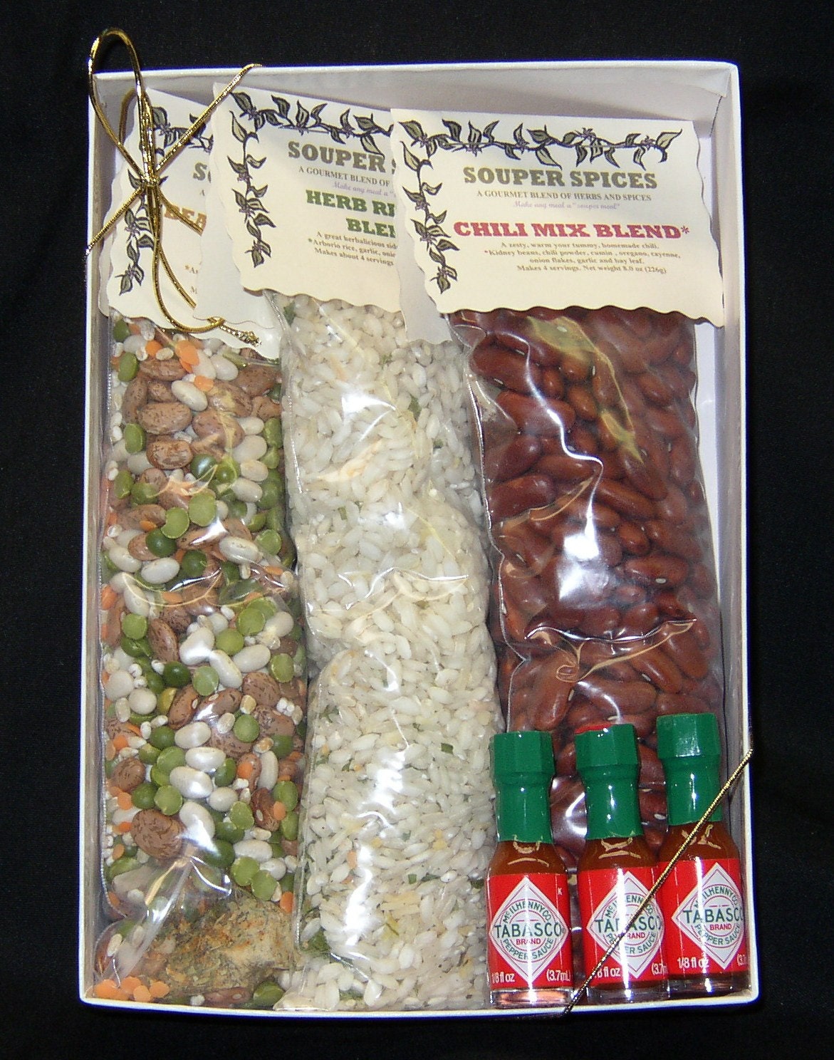 Slow Cooker Hearty Mix Gift Set -with FREE mini Tabasco Sauce