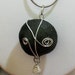 Shaman Chakra Kansas Boji Power Stone Necklace & Earring Jewelry Set