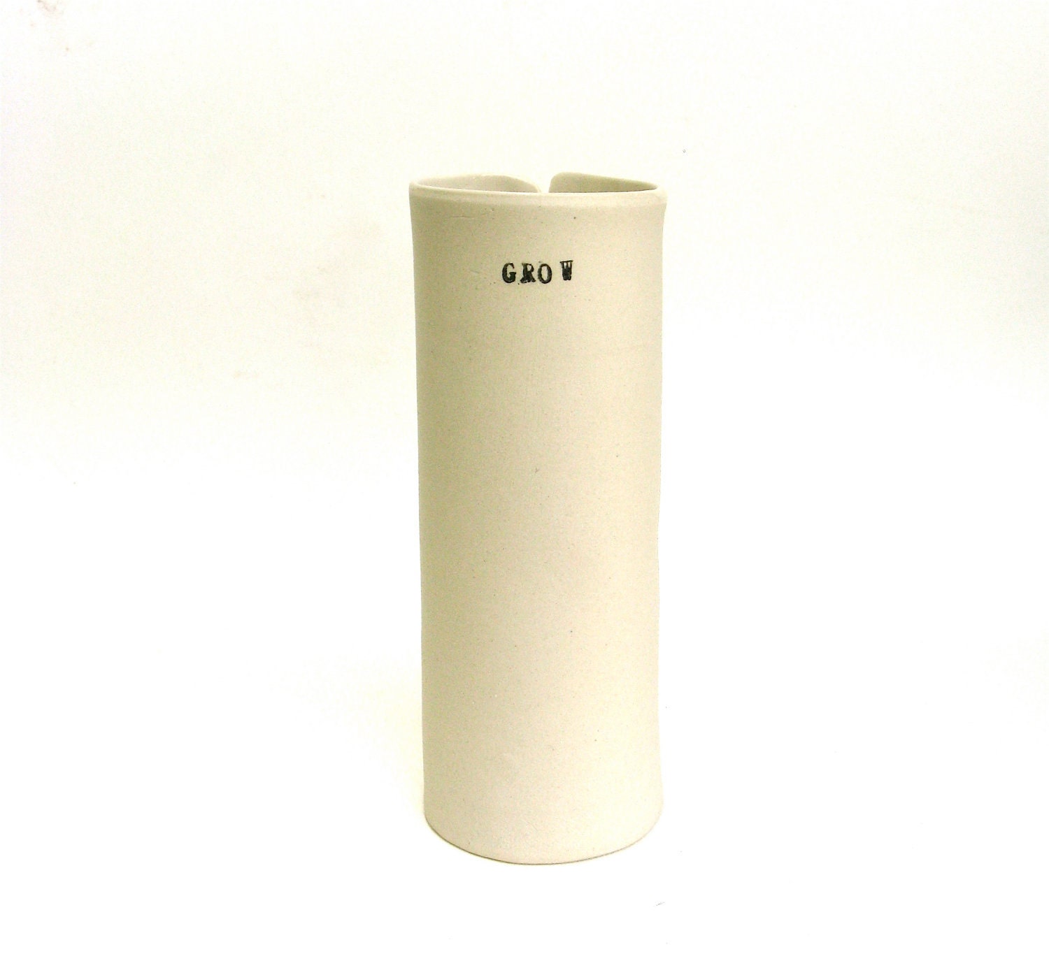 grow ... hand built porcelain vessel