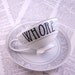 MATURE Whore Whitney Altered Vintage Teacup and Saucer