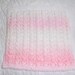 Small Pink Parfait Doll Blanket