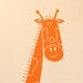 Gerald the Giraffe- Vinyl Wall Decal