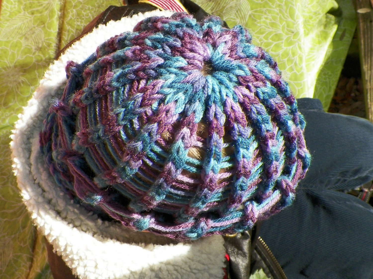 Children's Handmade Hat and Scarf Set Ages 3 - 6