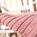 NEW from Valentine's Collection: Ultra Thick and Warm Scarf in Sweet Pea