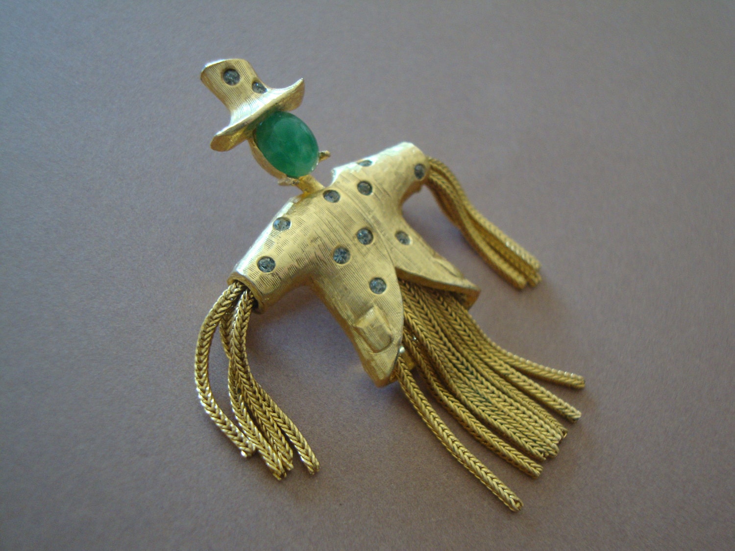 Jeanne Figural Brooch