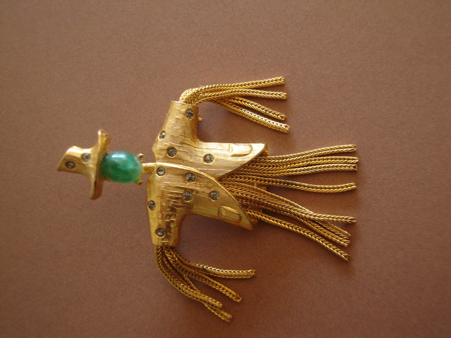 Jeanne Figural Brooch