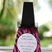 SPA Party Zebra Bachelorette or Birthday Party Invitation or Sweet 15 or Sweet 16 Birthday
