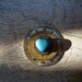 Sophronia: Steampunk Heart Pendant, Watch Blue Heart Steampunk Pendant Steampunk Jewelry