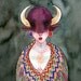 Buffalo Shaman Illustration - Archival Giclee Print - 22x15in