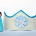 Blue Flower Crown
