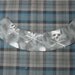 Grey/Gray Glitter Skulls Detachable Collar