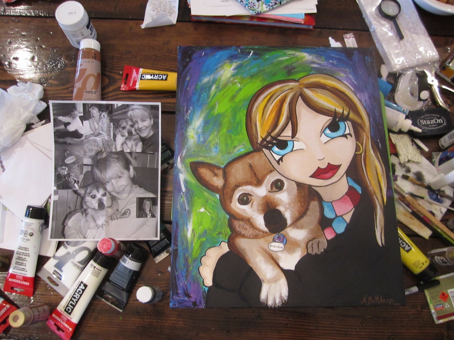 Portraits by commission