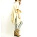 70s CREAM PERUVIAN CAPE
