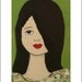 Crying Girl 8x10 Mixed Media Art Print