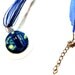 Starry Night TARDIS Necklace Inspired by Doctor Who Bohemian Bear