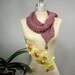 Hand-dyed Cashmere Empowerment Stole with Muscovite and Tourmaline