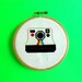 DIY Nerdy Cross-Stitch Kit - POLAROID 005- Complete with Geeky Beginner Embroidery Tutorial