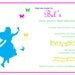 Printable DIY Alice Inspired Tea Party Shower Birthday Invitation