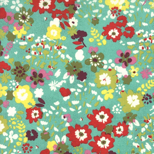 MODA, BasicGrey, HELLO LUSCIOUS, Fashionista, A Line Dress Aqua...one yard