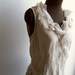 Linen Shirt Toasted Sand Sleeveless Romantic Beach