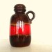 West German Pottery Vase Pitcher Scheurich 413 - 20 brown red
