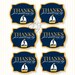 Nautical Baby Shower PRINTABLE Party Favor Tag from Love The Day