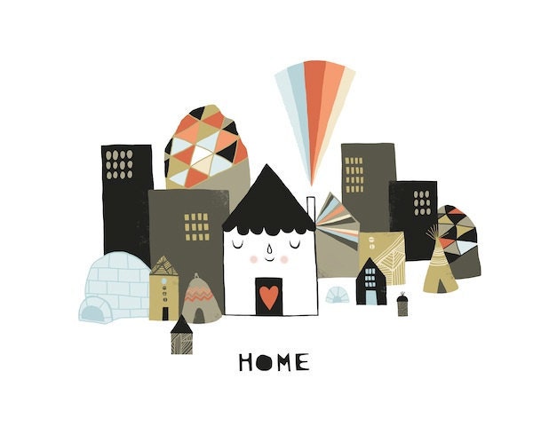 Happy Home Print 8x10