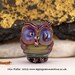 Glass Owl Bead 79