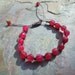Friendship Bracelet,Stacking Bracelet, Pink Bracelet, Wrap Bracelet