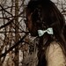 Aqua Plaid Clo Bow - Aquamarine Plaid Hair Bow