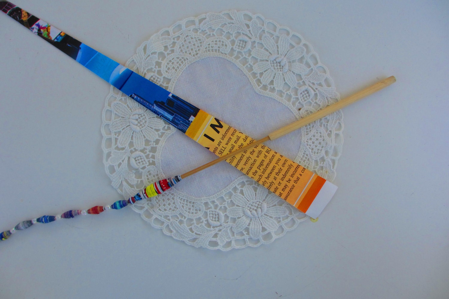Bamboo Paper Bead Roller