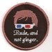 Doctor Who, Rude and Not Ginger Patch