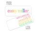Rainbow Mommy Playdate Cards Mommy Cards