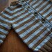 blueberry baby cardigan sweater - 3, 6 or 12 month size (custom made to order)