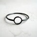 Black Circle Ring