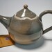 Closed form teapot - green celedon
