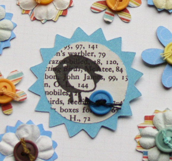 Spring Button Embellishments