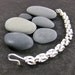 Beautiful Sterling Silver Link Bracelet - B0250
