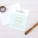 Boy oh Boy Baby Shower Invitations - Set of 12 Custom Invites - Blue, Lime Green, and Gray