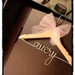 Personalized Children's Decorative Wooden Wire Hanger w/ Tulle Bow