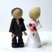 Quilled Couple - Bride and Groom - Cake Topper