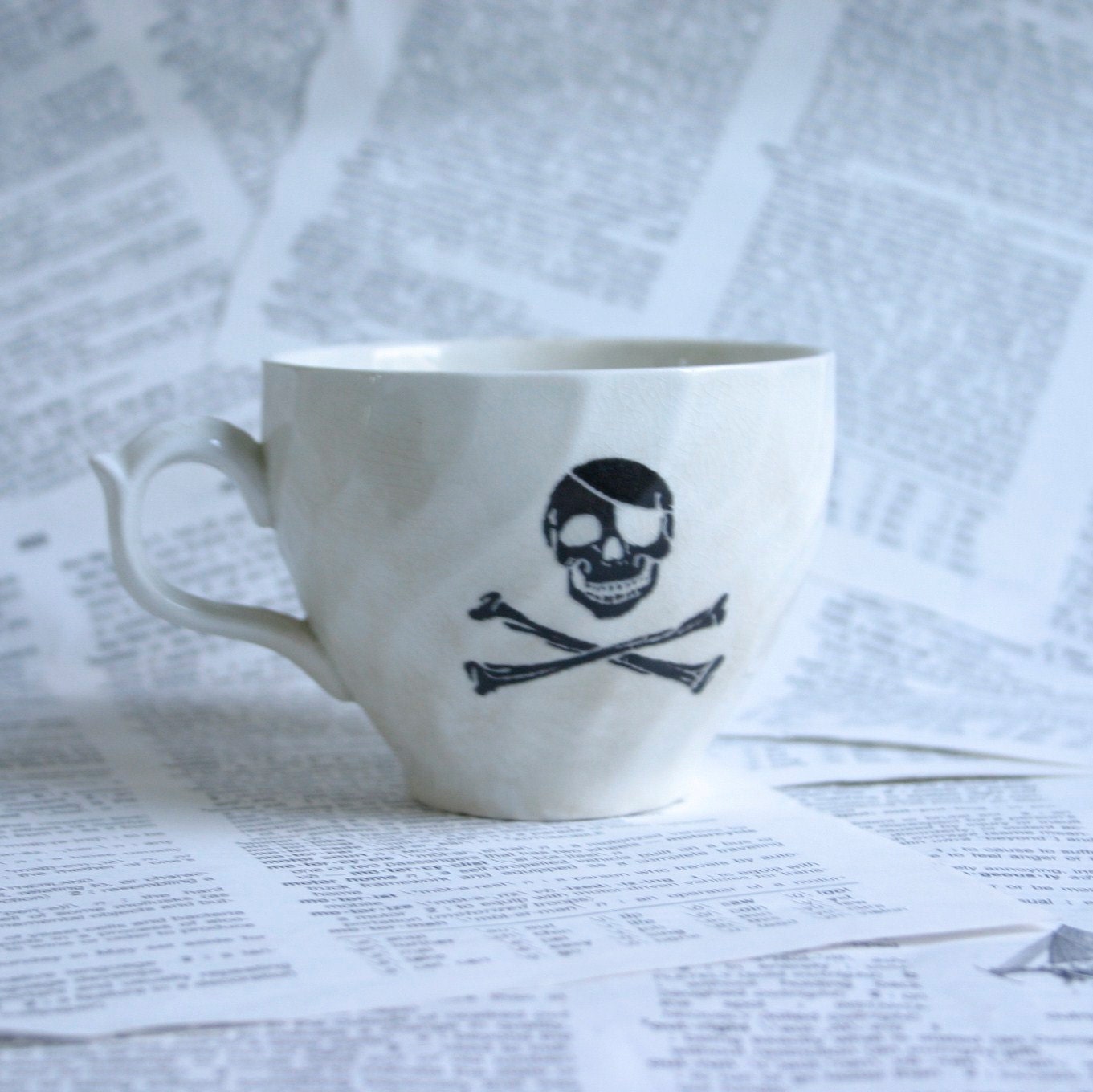 Ironstone Pirate TeaCup
