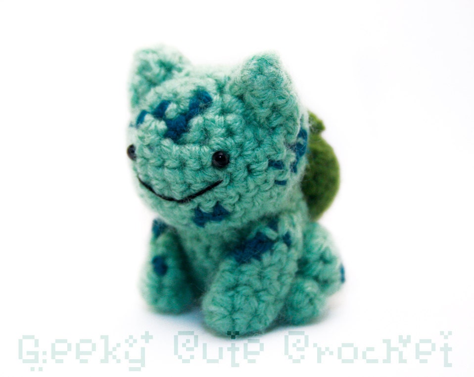 Bulbasaur - Made To Order -  Pokemon Amigurumi