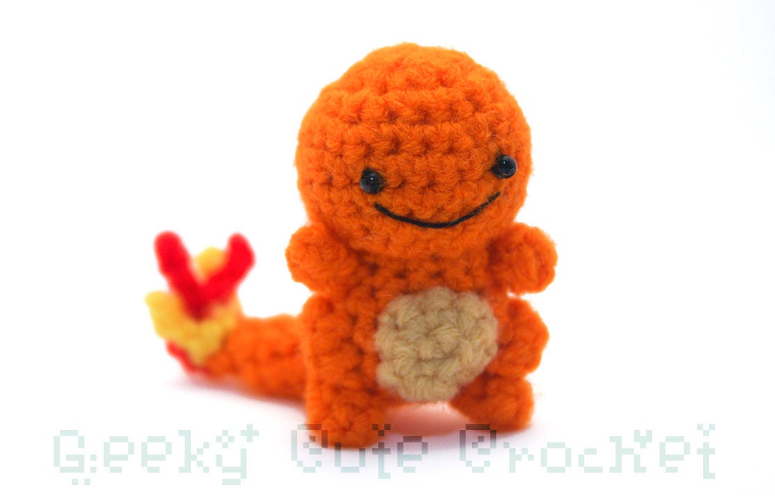 Charmander - Made To Order -  Pokemon Amigurumi