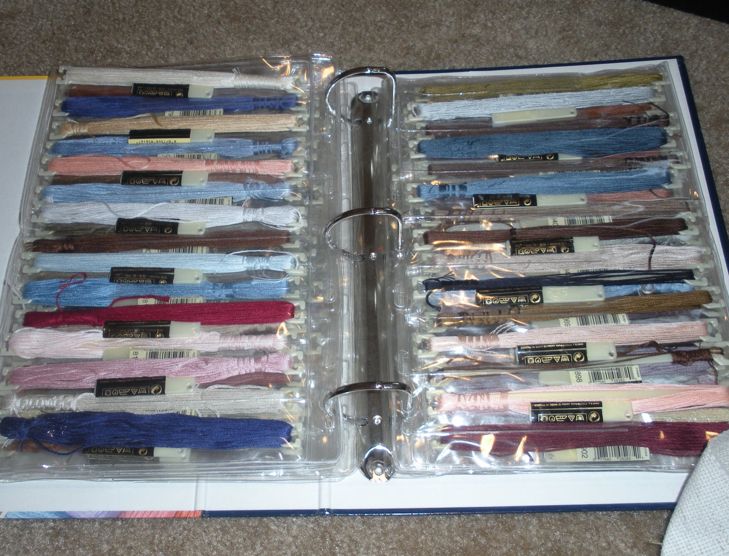 Cross Stitch Supplies - DMC Floss DMC Organizer Magnetic Board PC Stitch Software