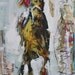 Contemporary Horse Racing Painting. Robert is the featured artist of the 2012 Kentucky Derby.