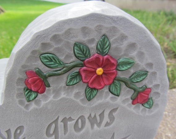 Love Grows Where You Plant Your Heart - Garden Decor