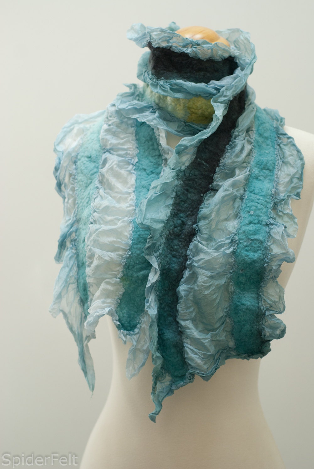 Helena Nunofelt Silk Merino Scarf